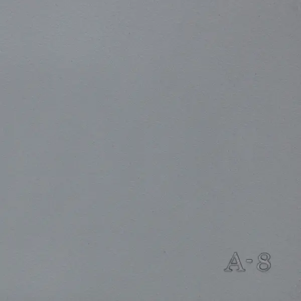 Aluminium powder coat colour sample A-8